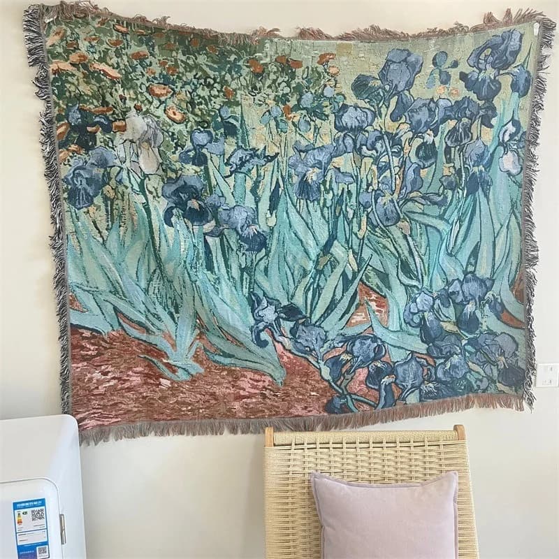Van Gogh -taidenapeetti, puuvillasekoite seinäkoristeeksi